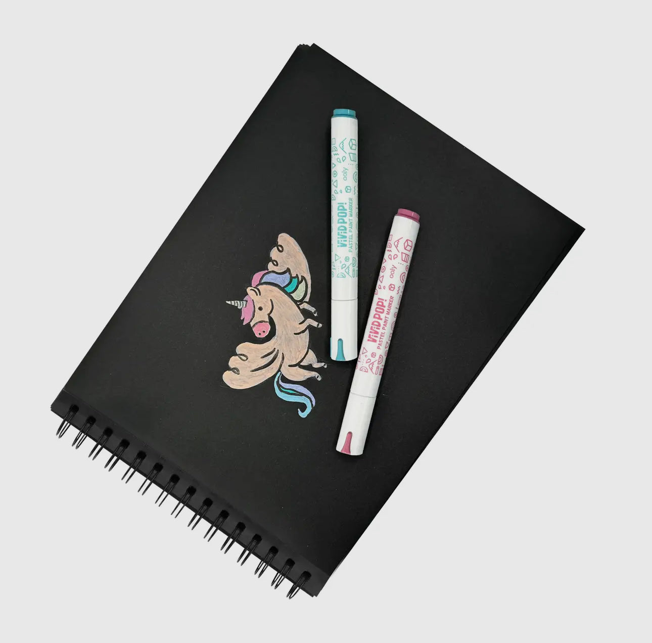 Vivid Pop! Water Based Paint Markers - Pastel