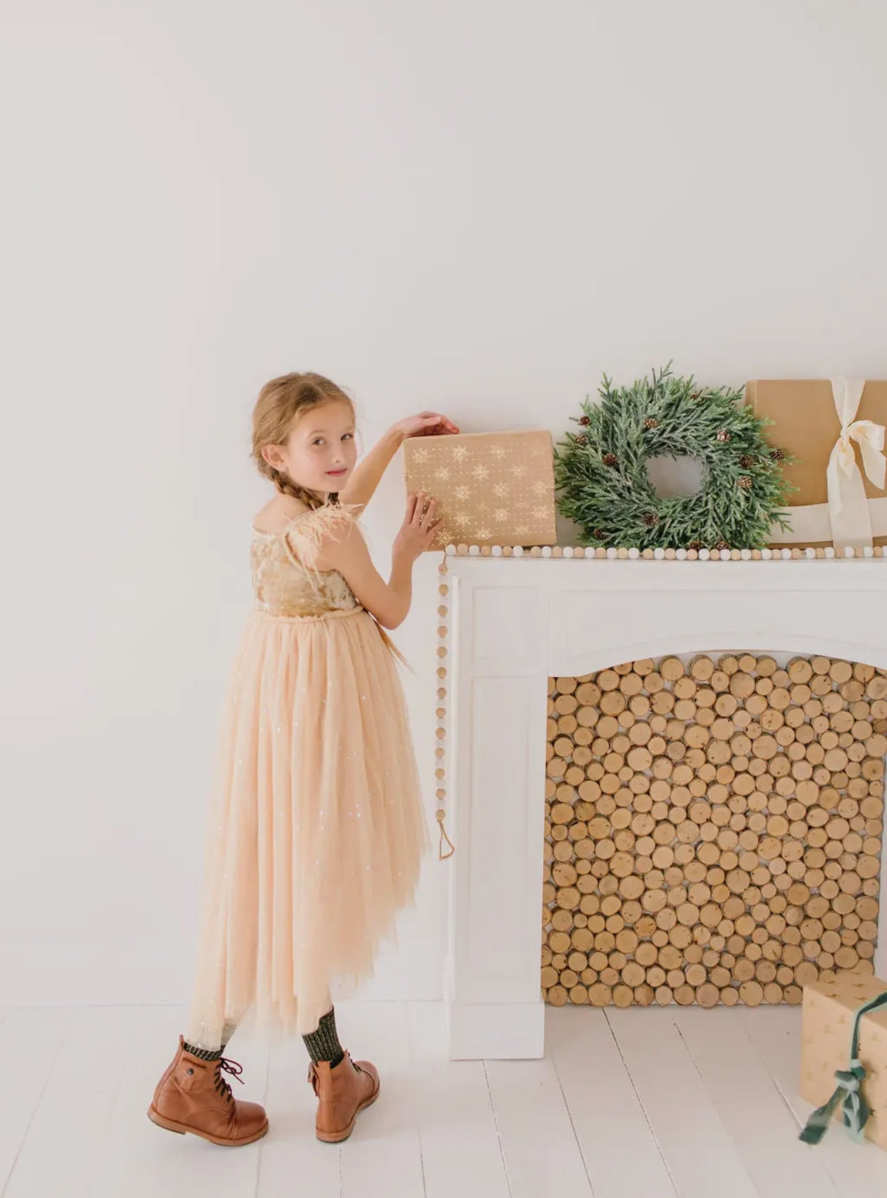Jolie Dress in Golden Child