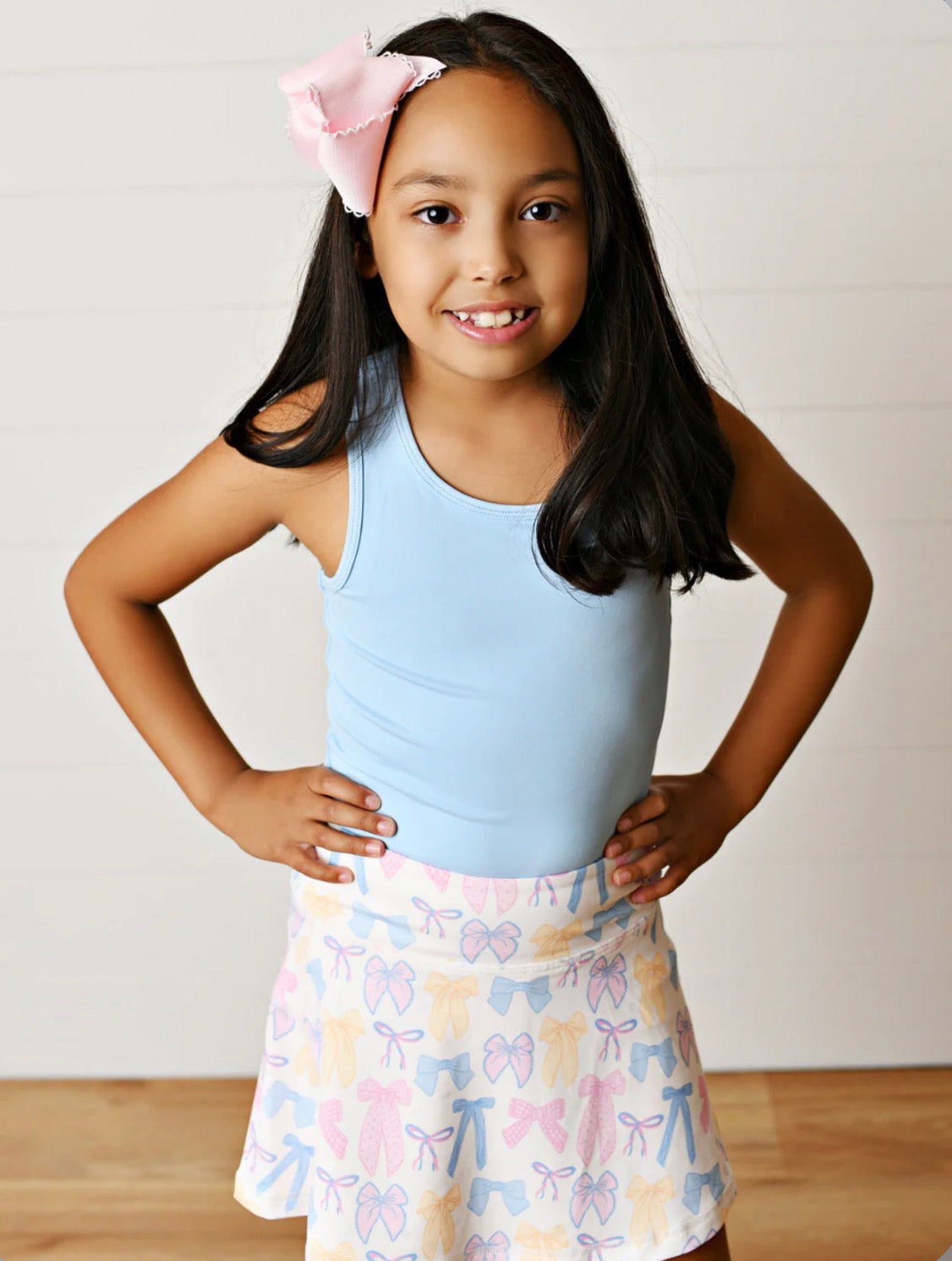 Spring Bows Tennis Skort