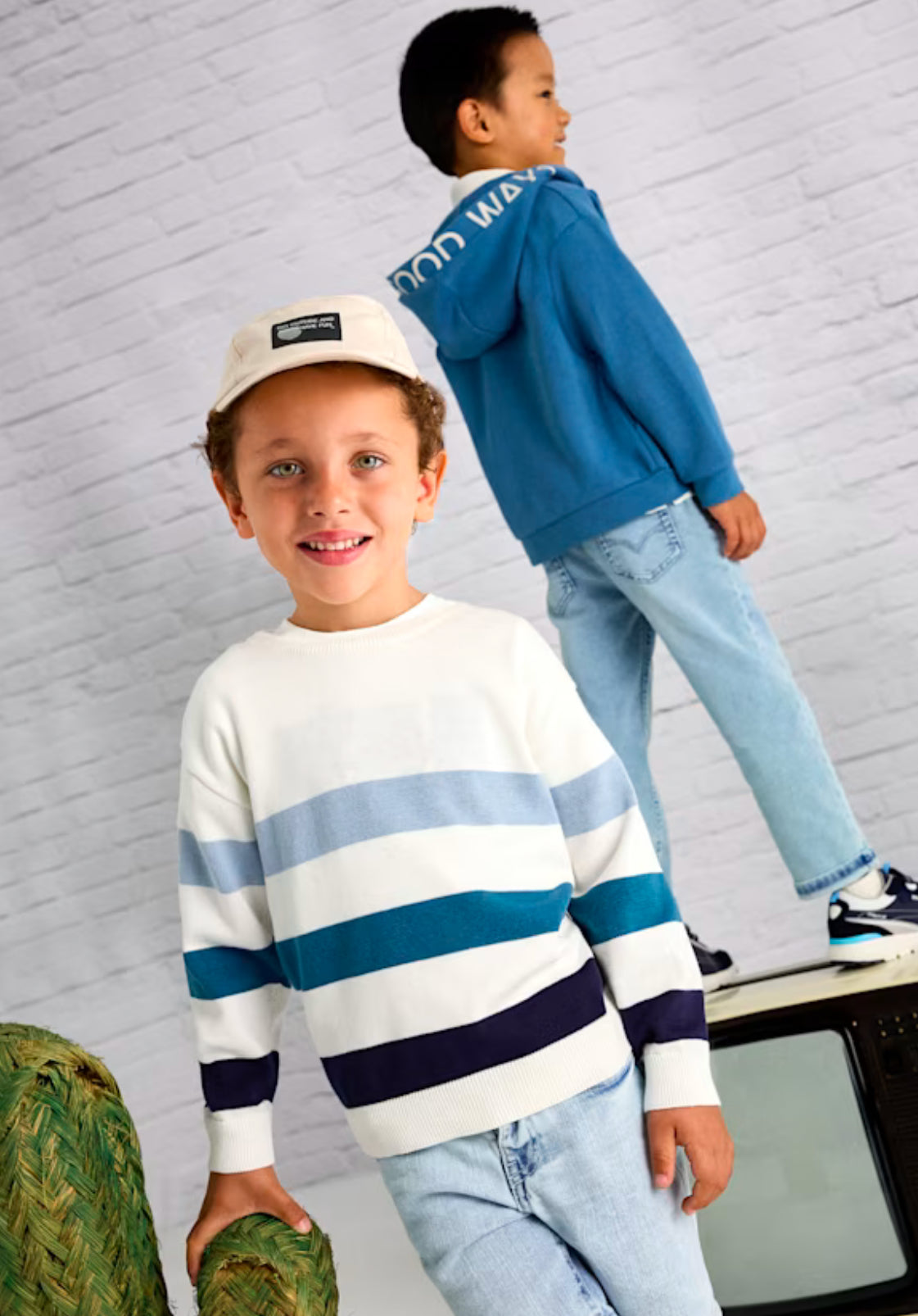 Boys Striped Sweater