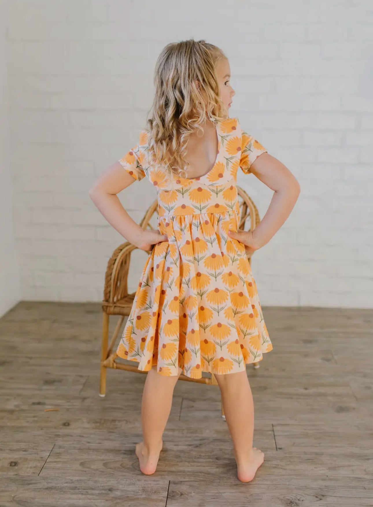 Elizabeth Dress in Sunflower