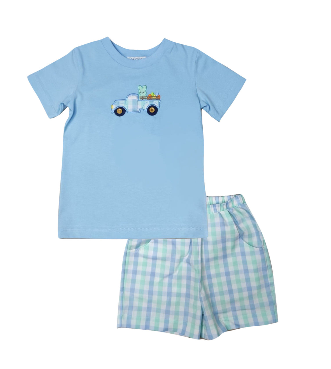 Easter Truck Boy’s Shortd Set