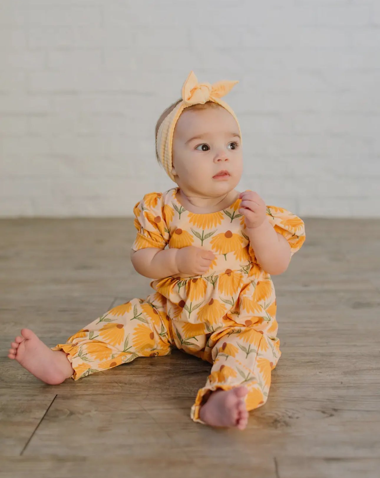 Rosie Romper in Sunflower