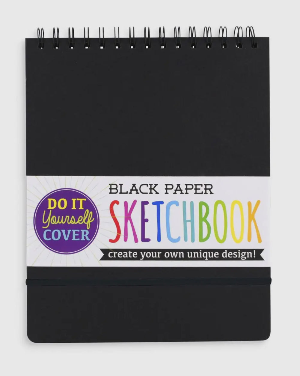 Black DIY Cover Sketchbook