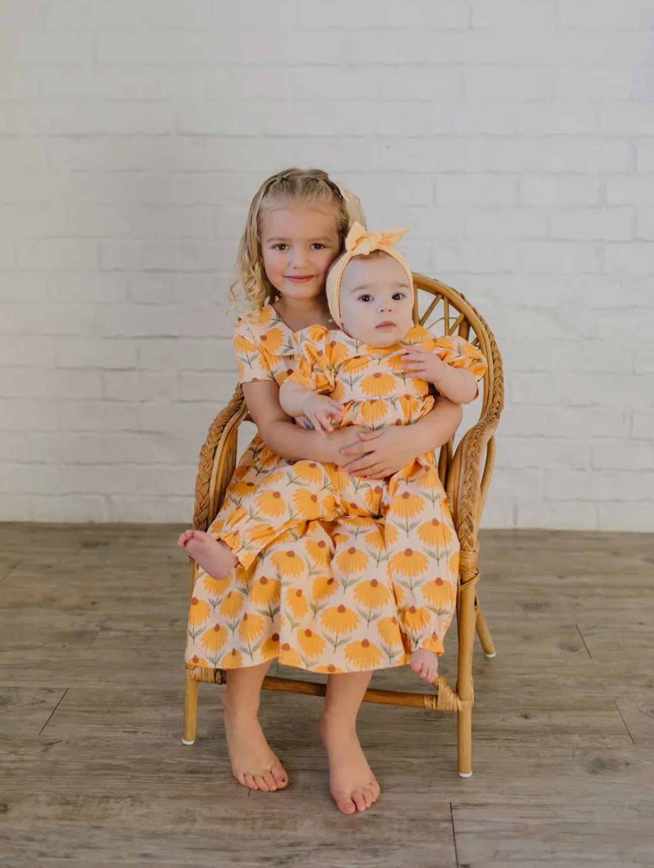 Rosie Romper in Sunflower