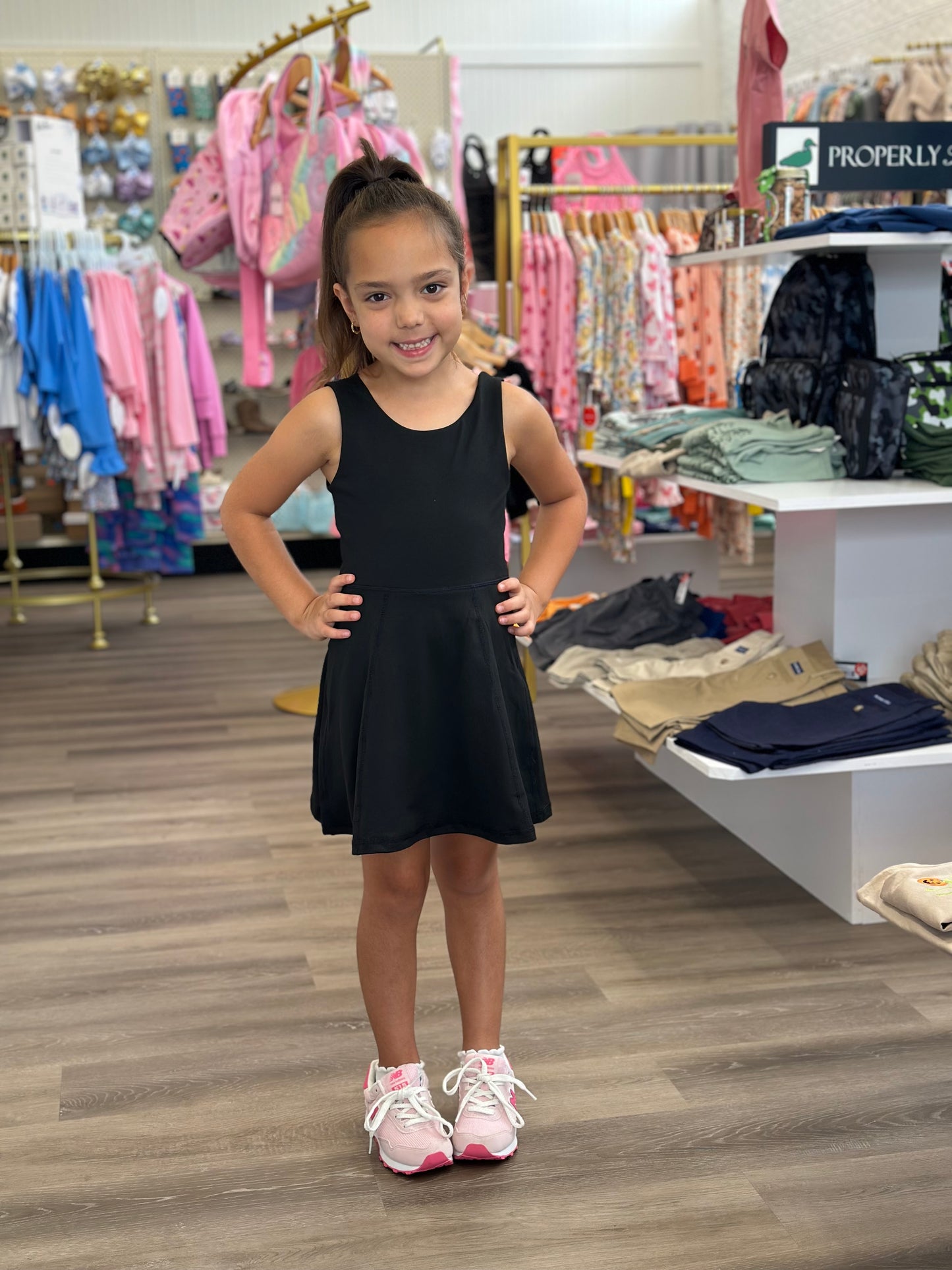 Black Tennis Dress