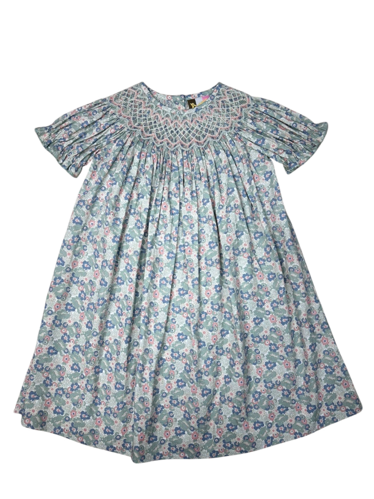 Garden Tales Smocked Geo Bishop