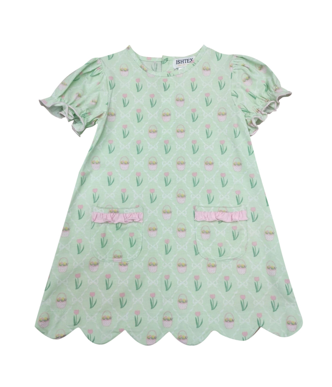 Easter Basket Girl’s A-Line Dress