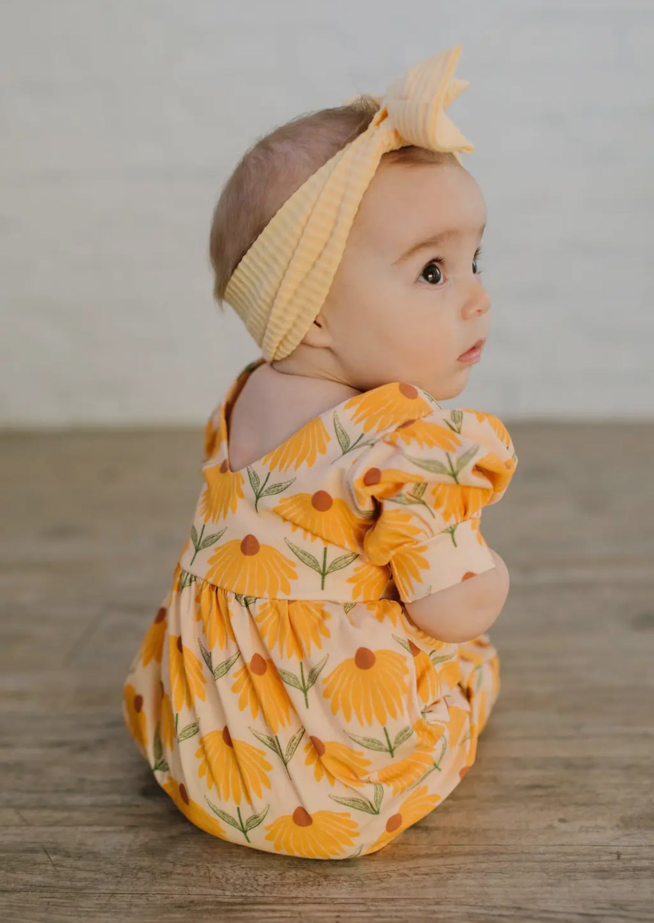 Rosie Romper in Sunflower