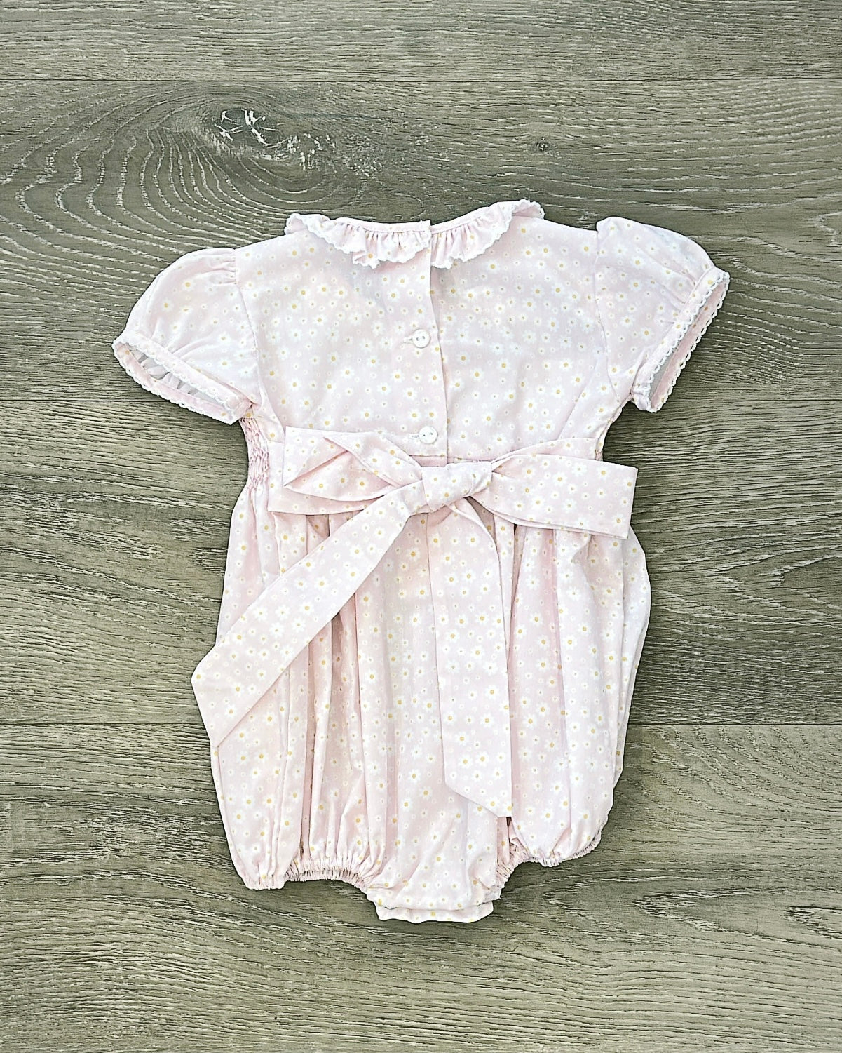 Daisy Smocked Bubble