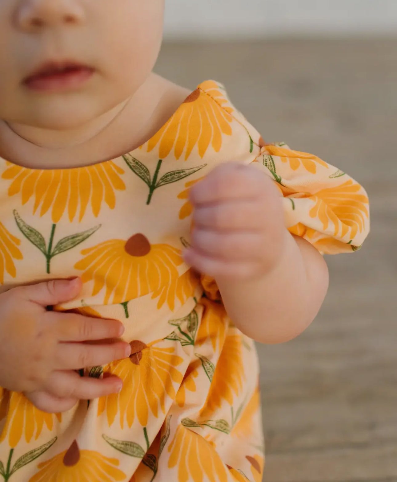 Rosie Romper in Sunflower