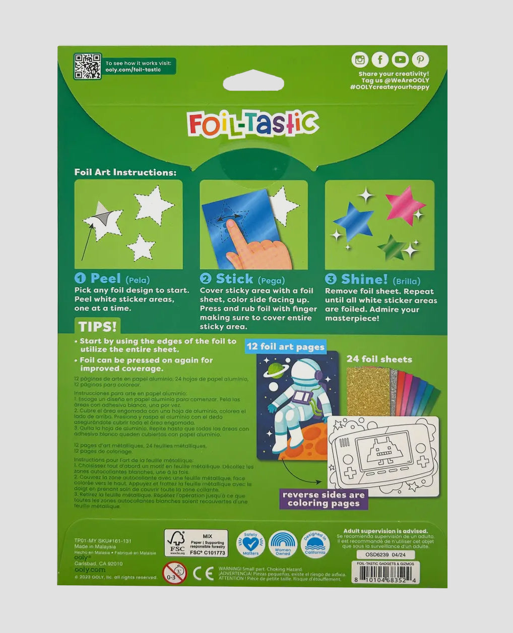 Foil-Tastic Foil Art Kit-Gadgets and Gizmos