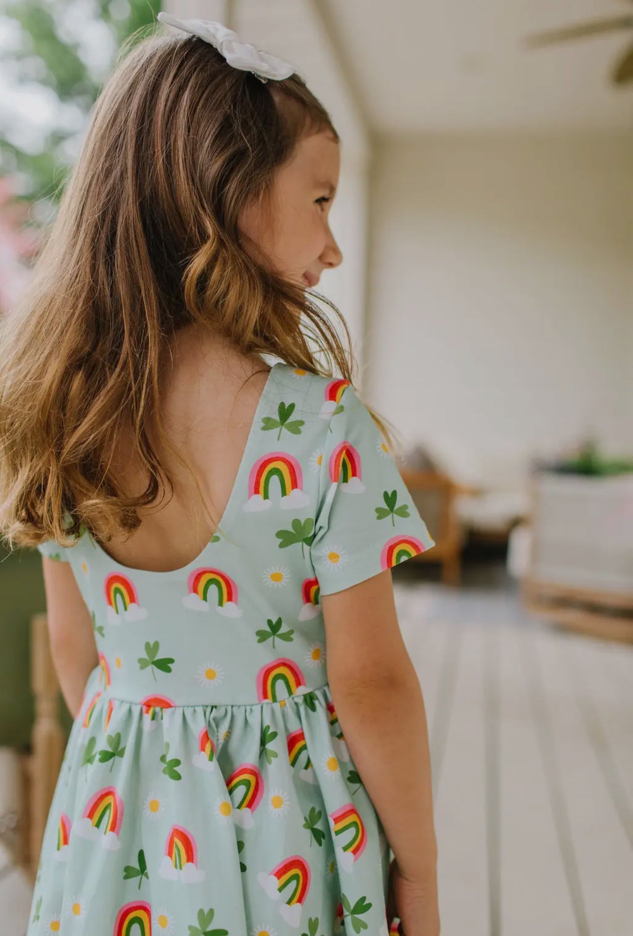 Classic Twirl Dress in Pure Luck