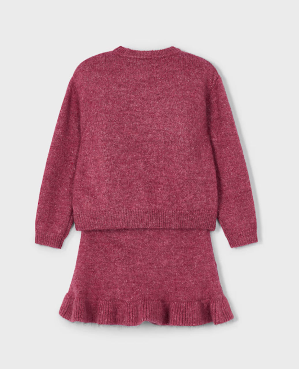 Girl Knit Sweater and Skirt Set
