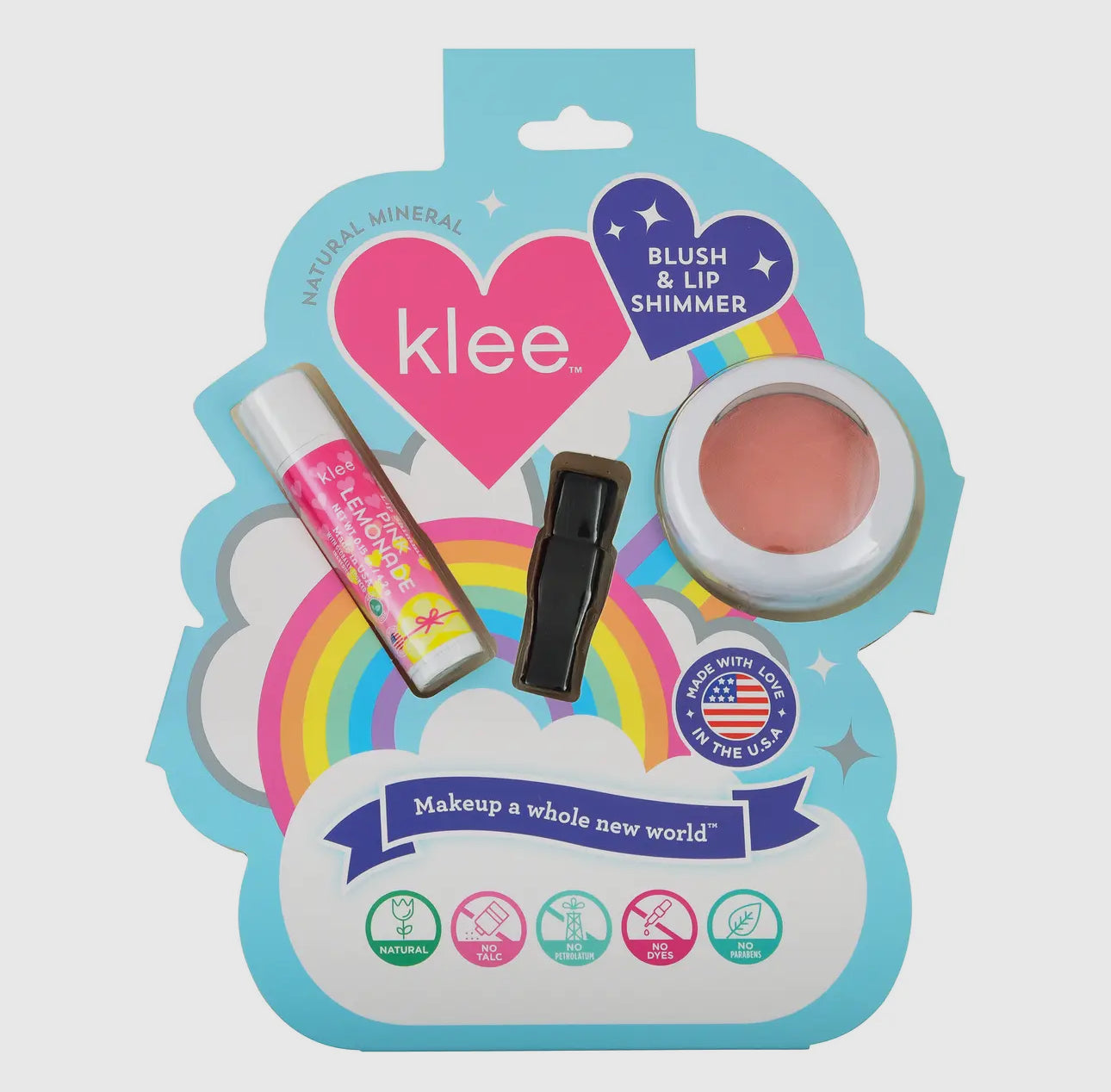 Honey Pink Buzz-Blush and Lip Shimmer Set