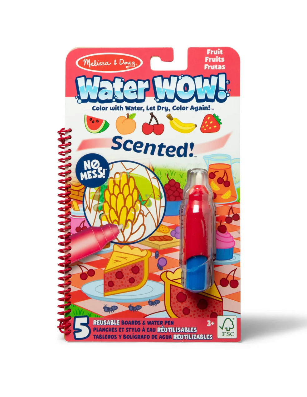 Scented Water WOW! Water-Reveal Pad - Fruit