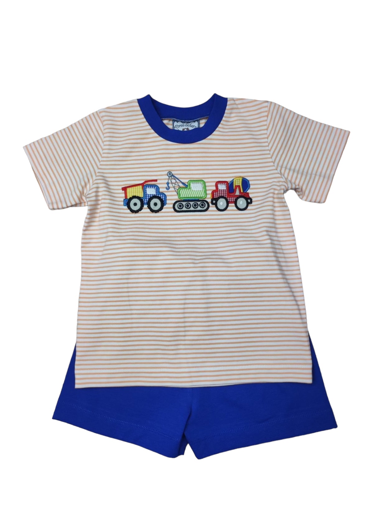 Construction Boys Short Set
