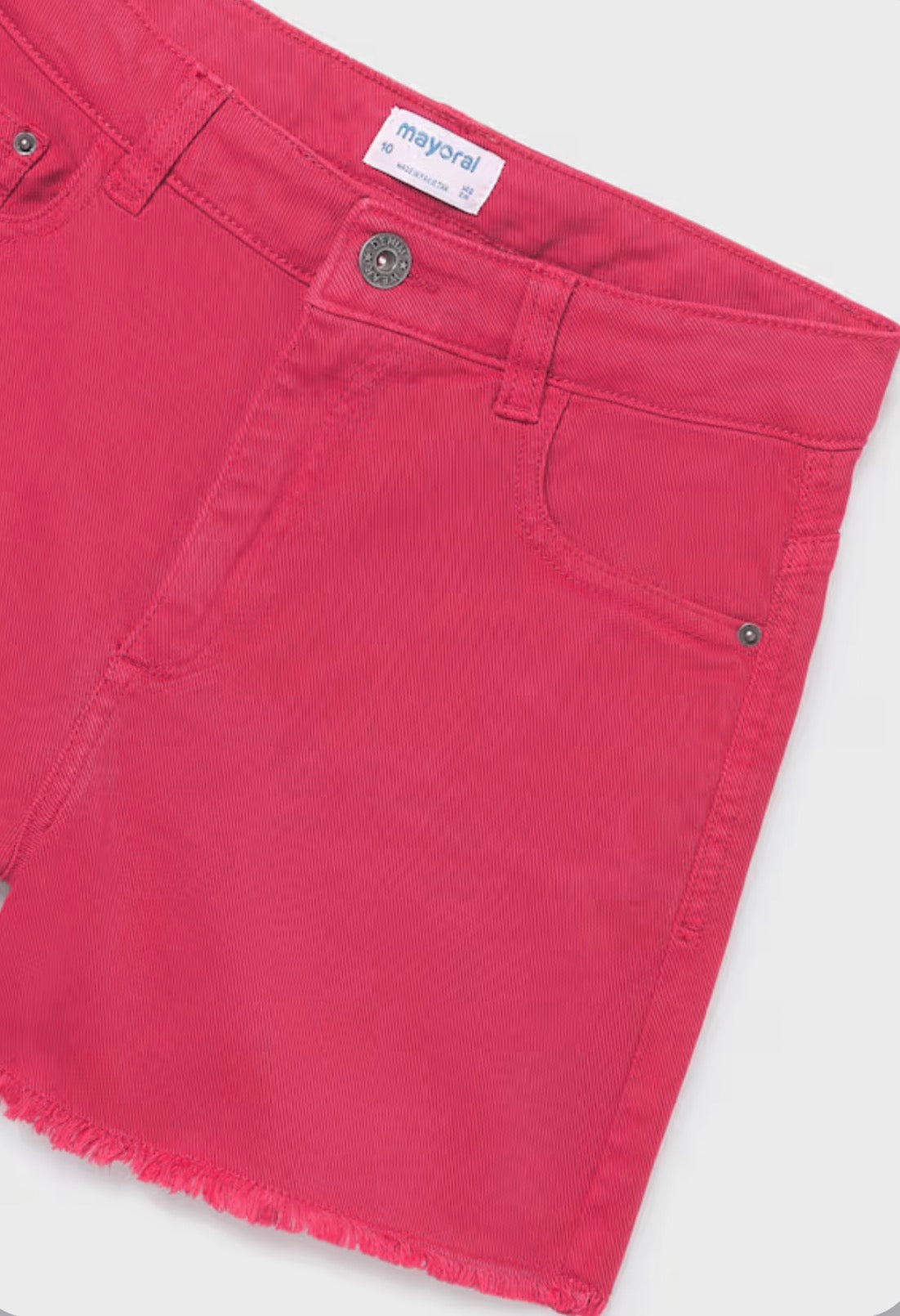Cherry-Girl Twill Shorts