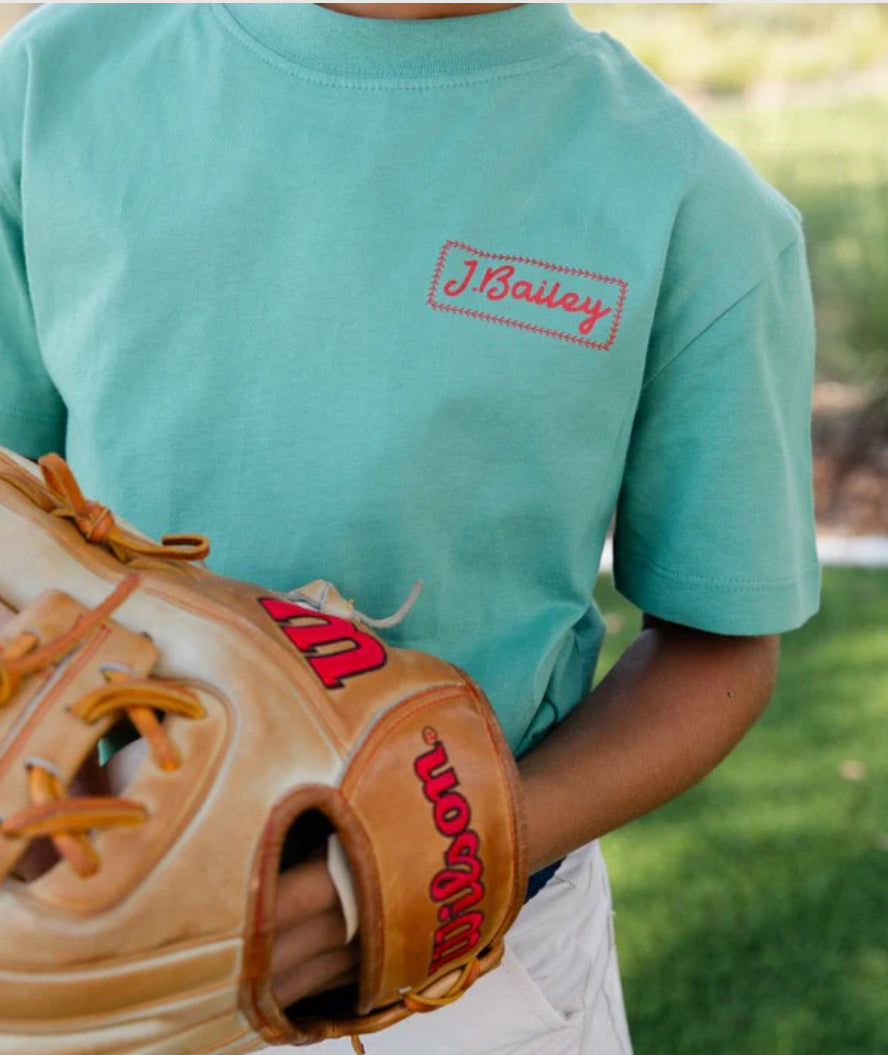 Baseball on Sage, Logo Tee