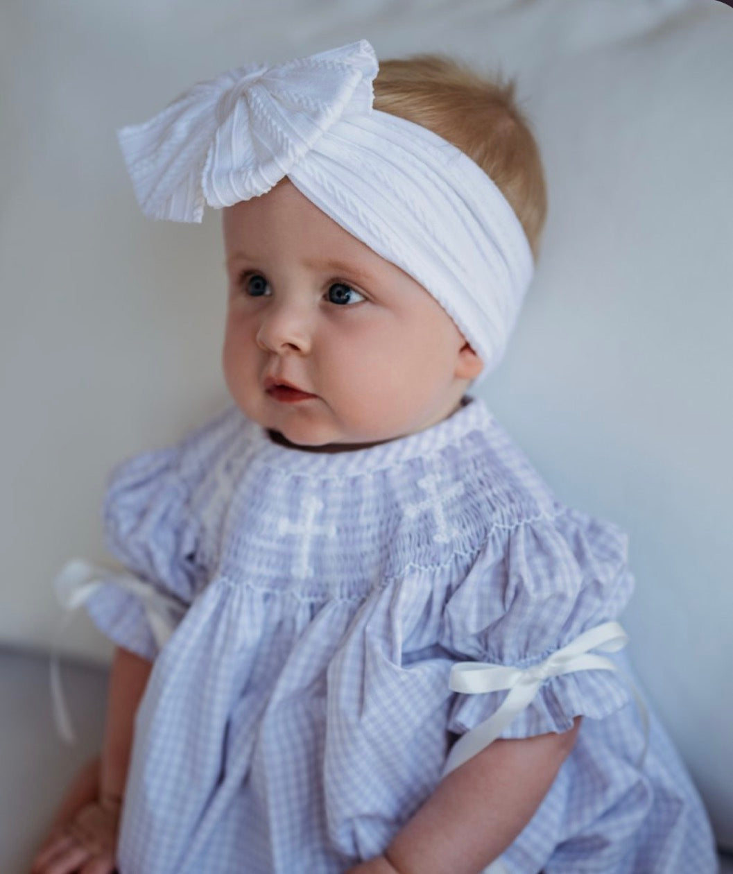 Faith Smocked Girls Bubble