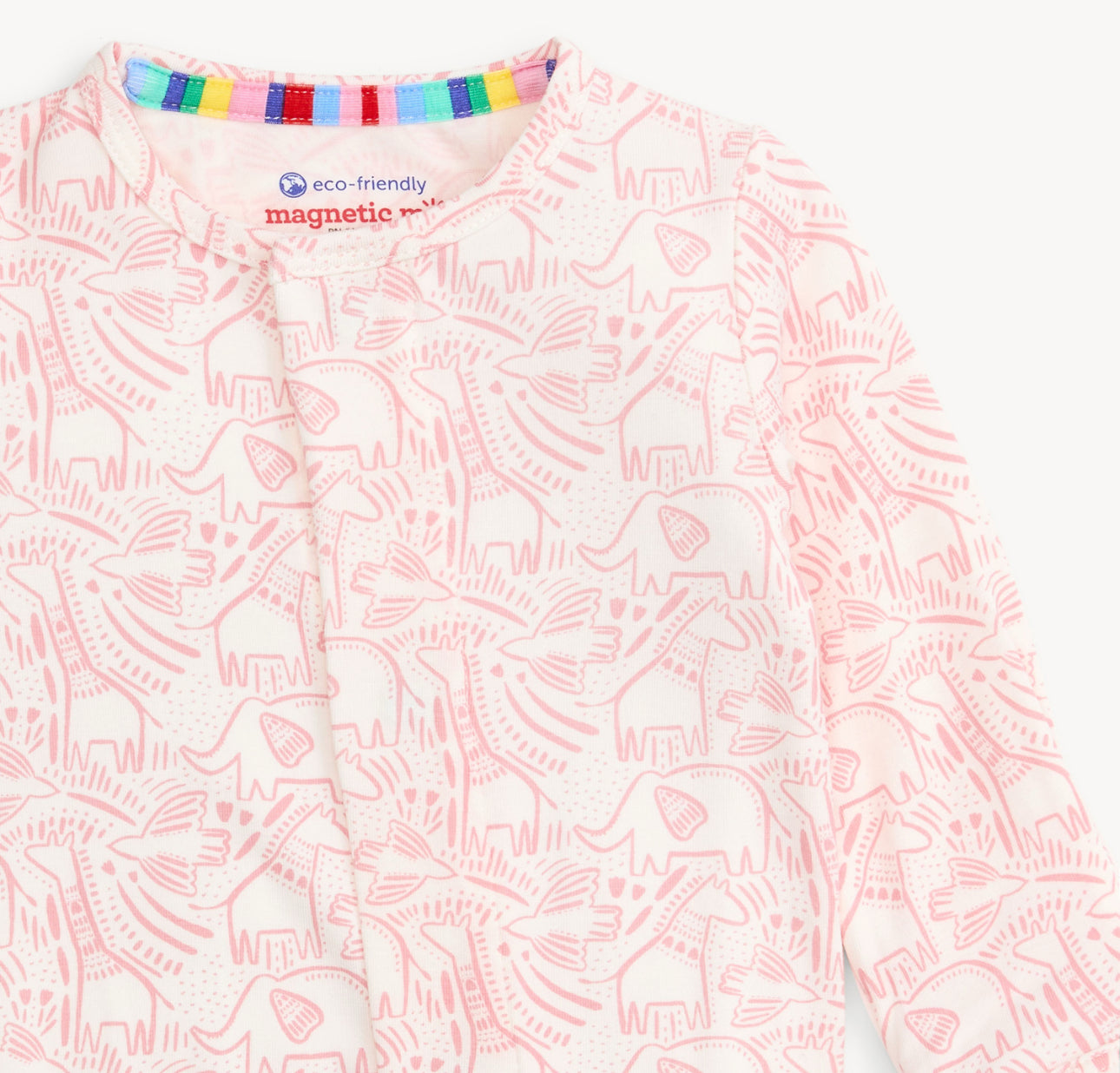 Pink Herds of a Feather Modal Footie
