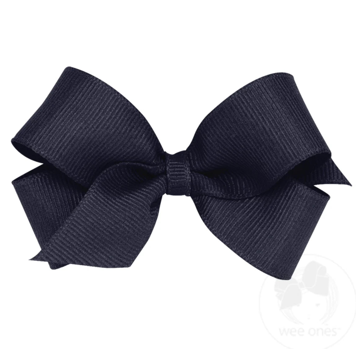 Mini Classic Grosgrain Hair Bow *multiple colors*