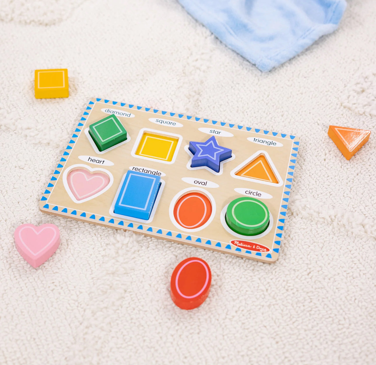 Shapes Chunky Puzzle - 8 Pieces