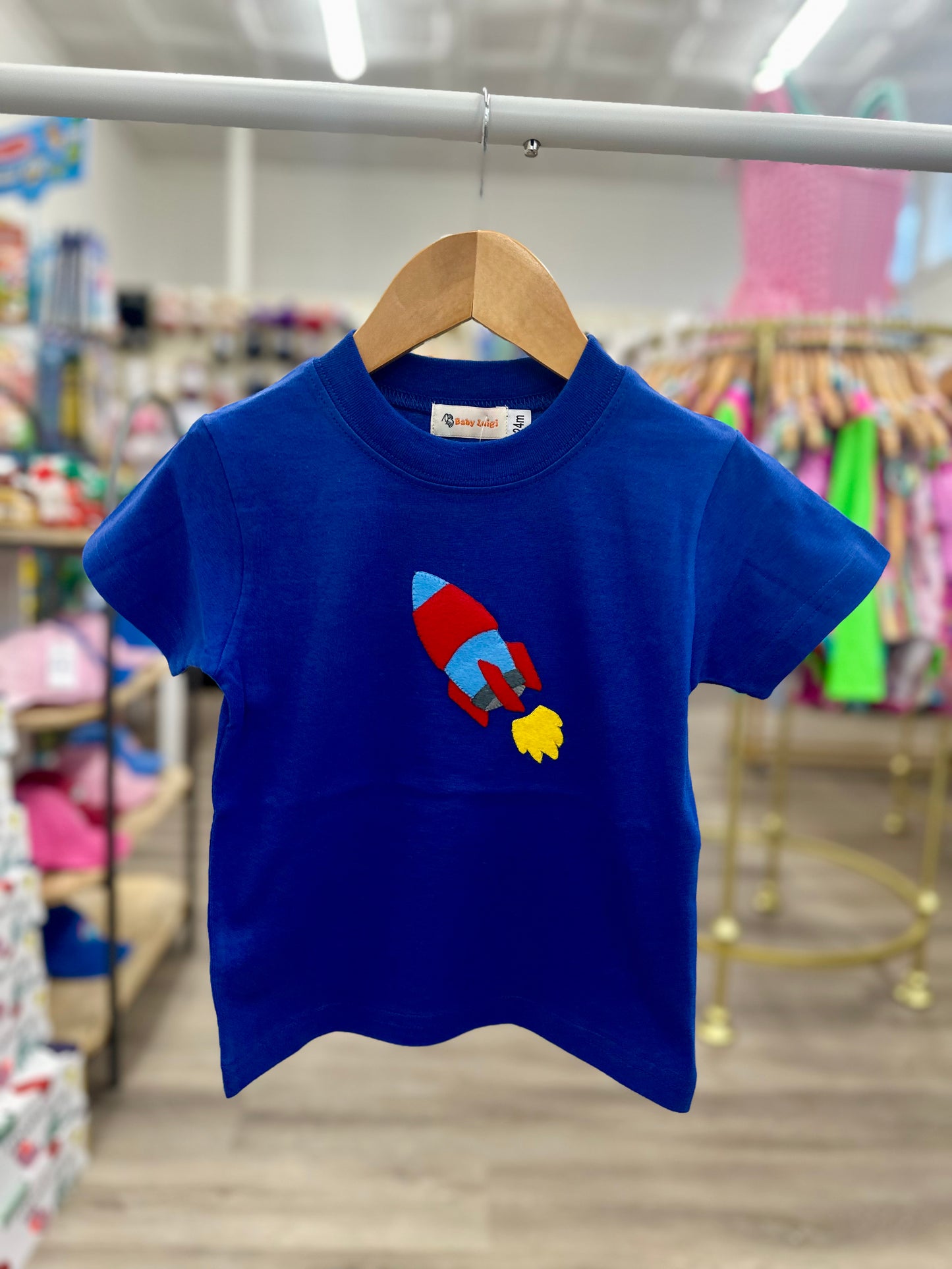 Rocket SS Tshirt, Royal