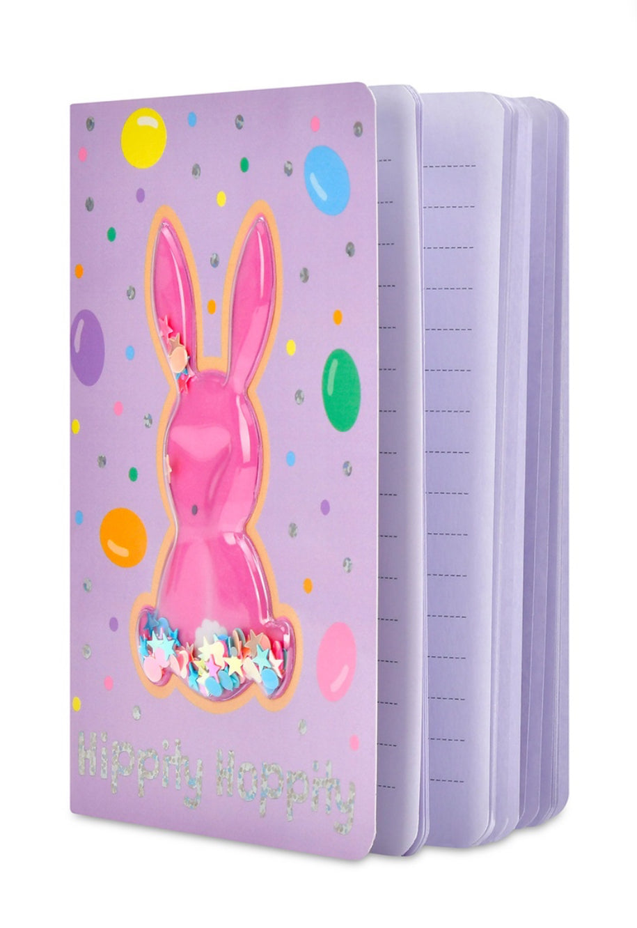 Glitter Bunny Mini Journal