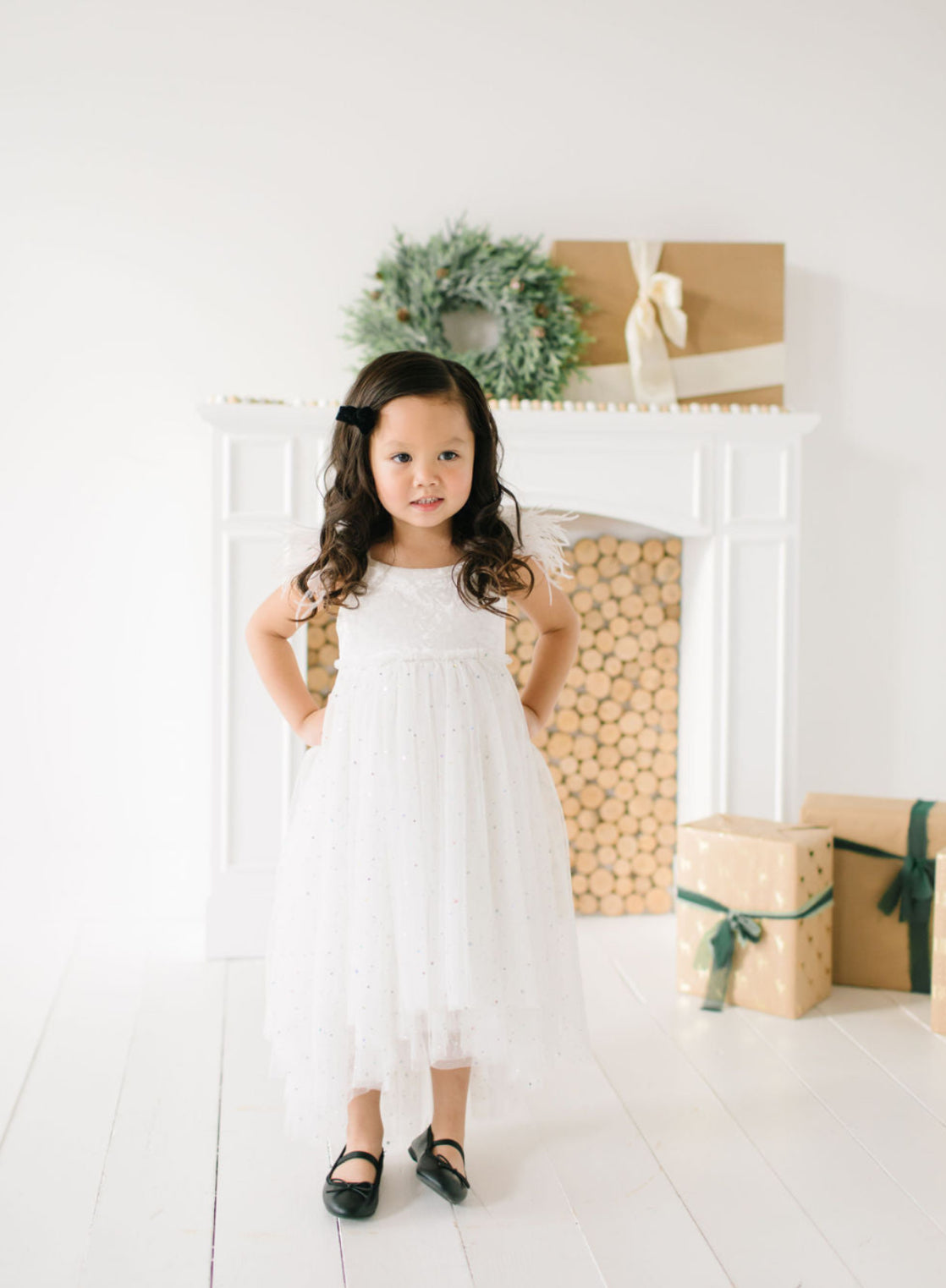 Jolie Dress in Fresh Snow