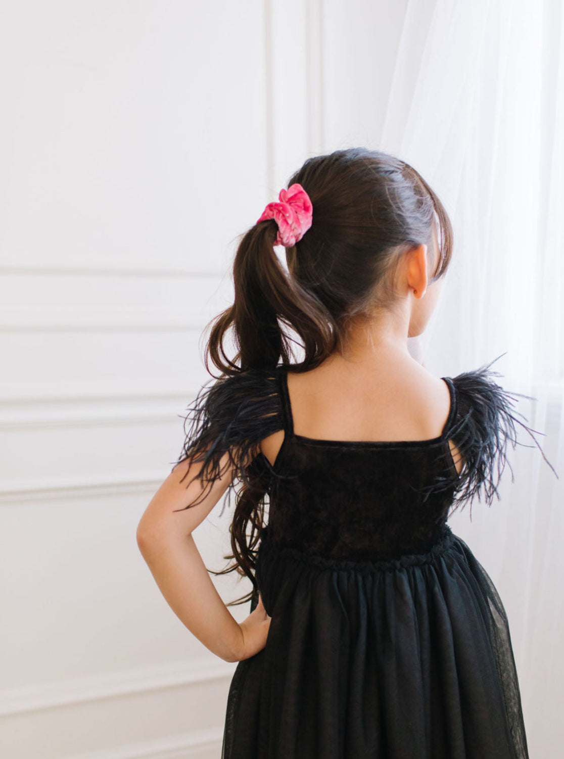 Jolie Dress in Black Swan