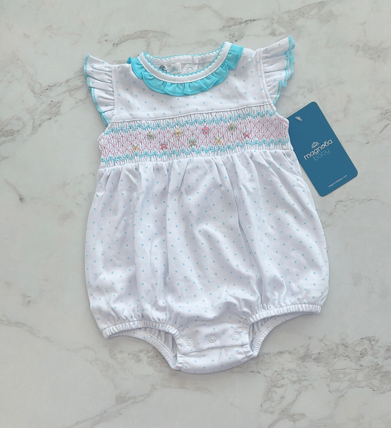 Adele’s Classics Smocked Flutters Bubble