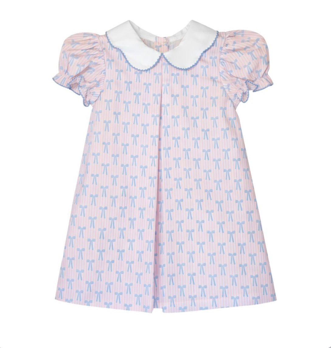 Isabelle Pleat Dress, Boots and Bows