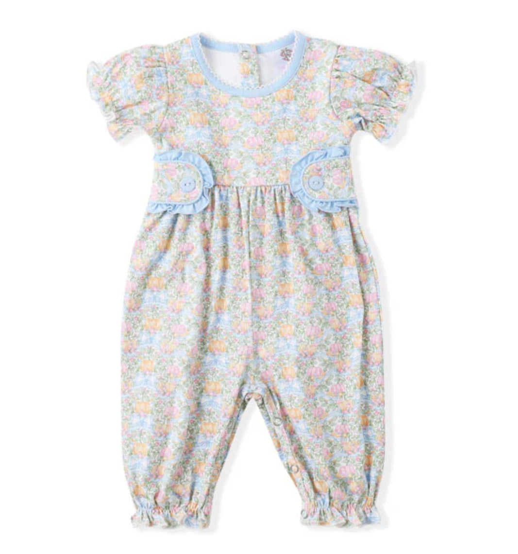Pumpkin Harvest Kate Tab Romper