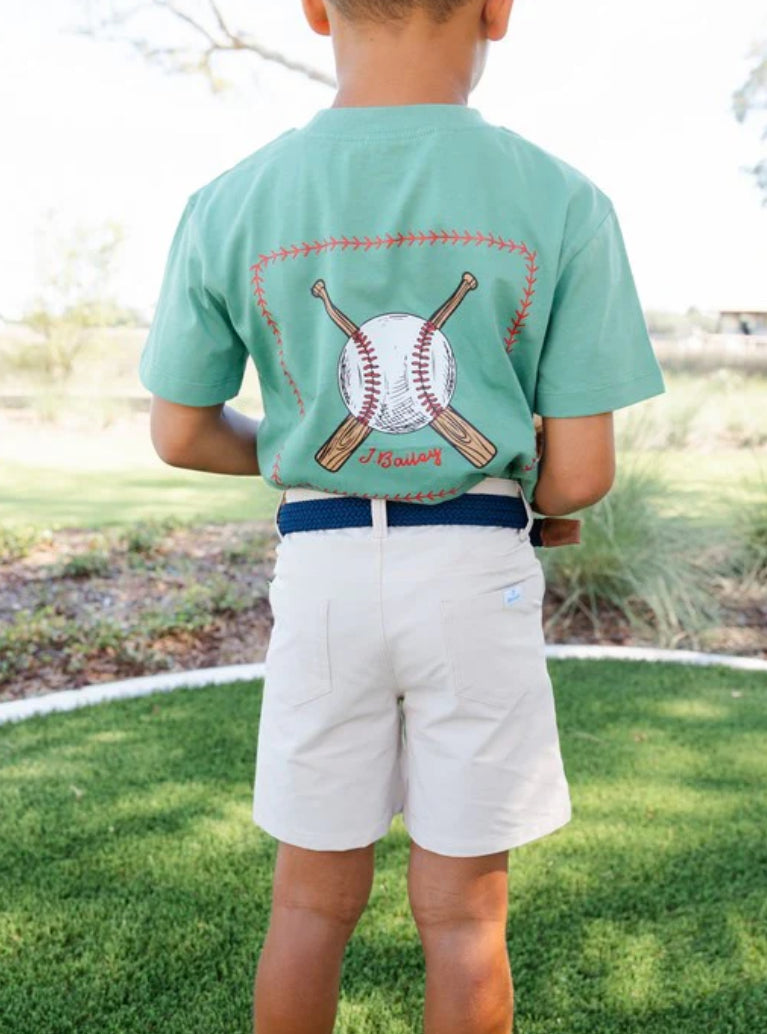 Baseball on Sage, Logo Tee