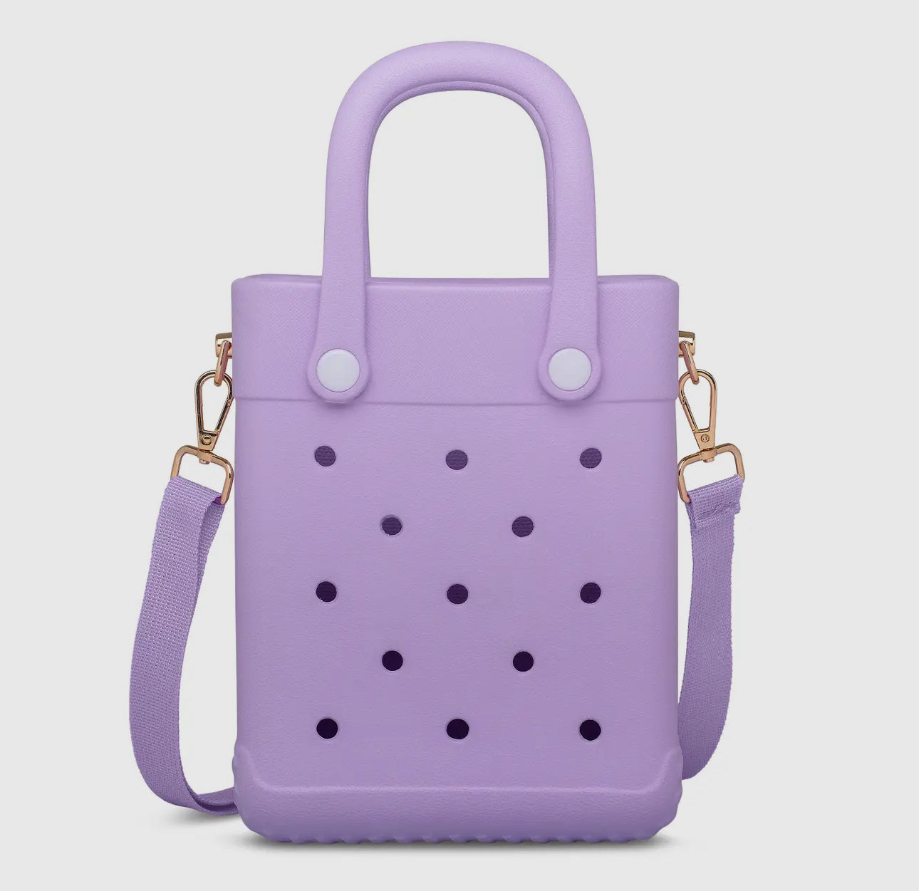 Purple Charm Summer Beach Mini Tote Bag