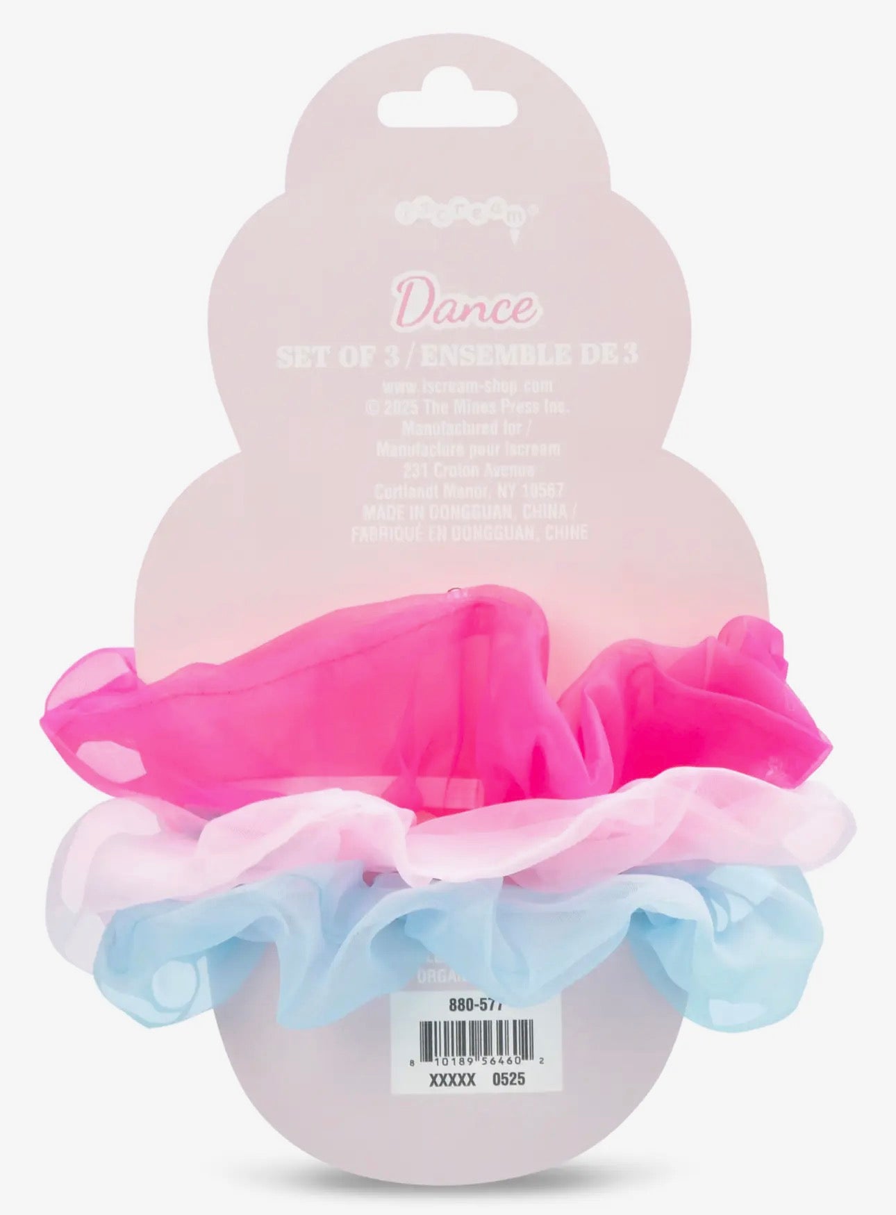 Dance Organza Scrunchie Set