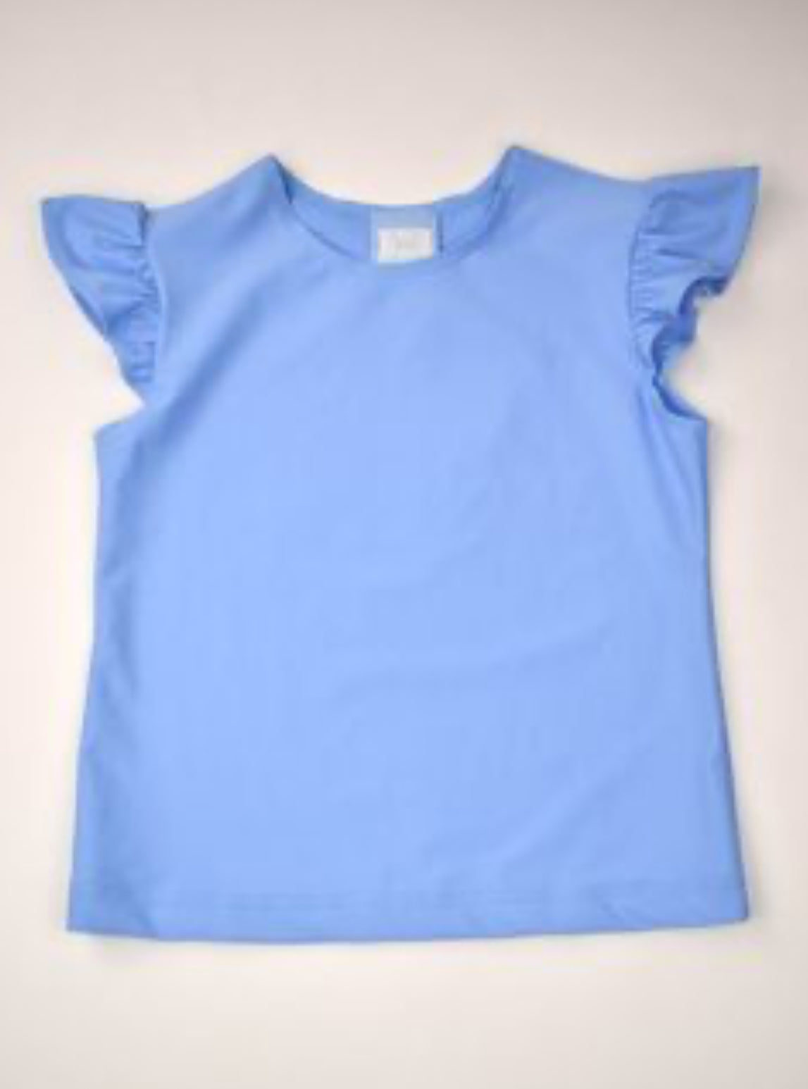 Angel Sleeve Top, Blue