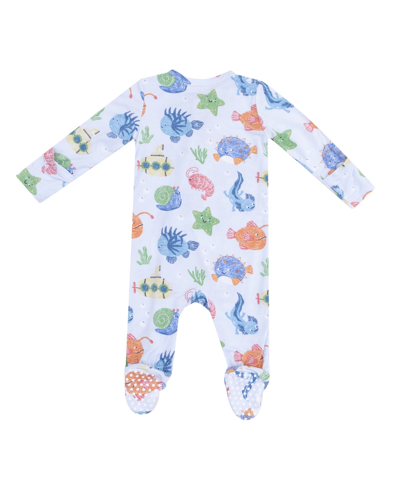 Cute Ocean Creatures Two Way Zipper