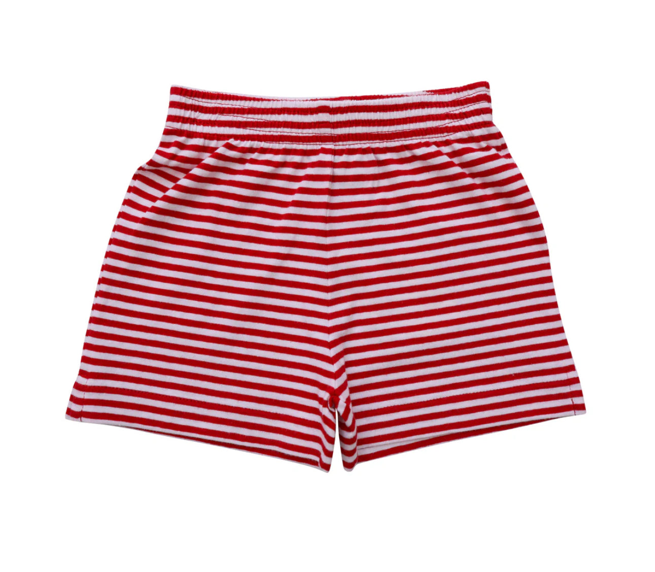 Red/White Stripe, Shorts w/pockets
