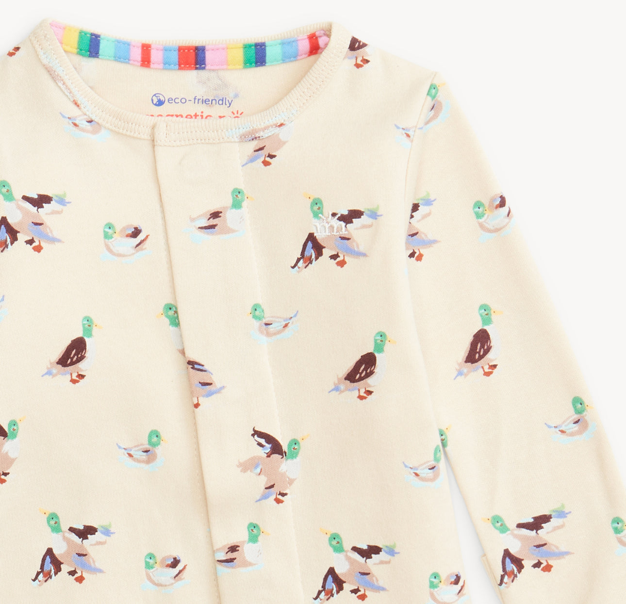 Quack Me Up Organic Cotton Coverall
