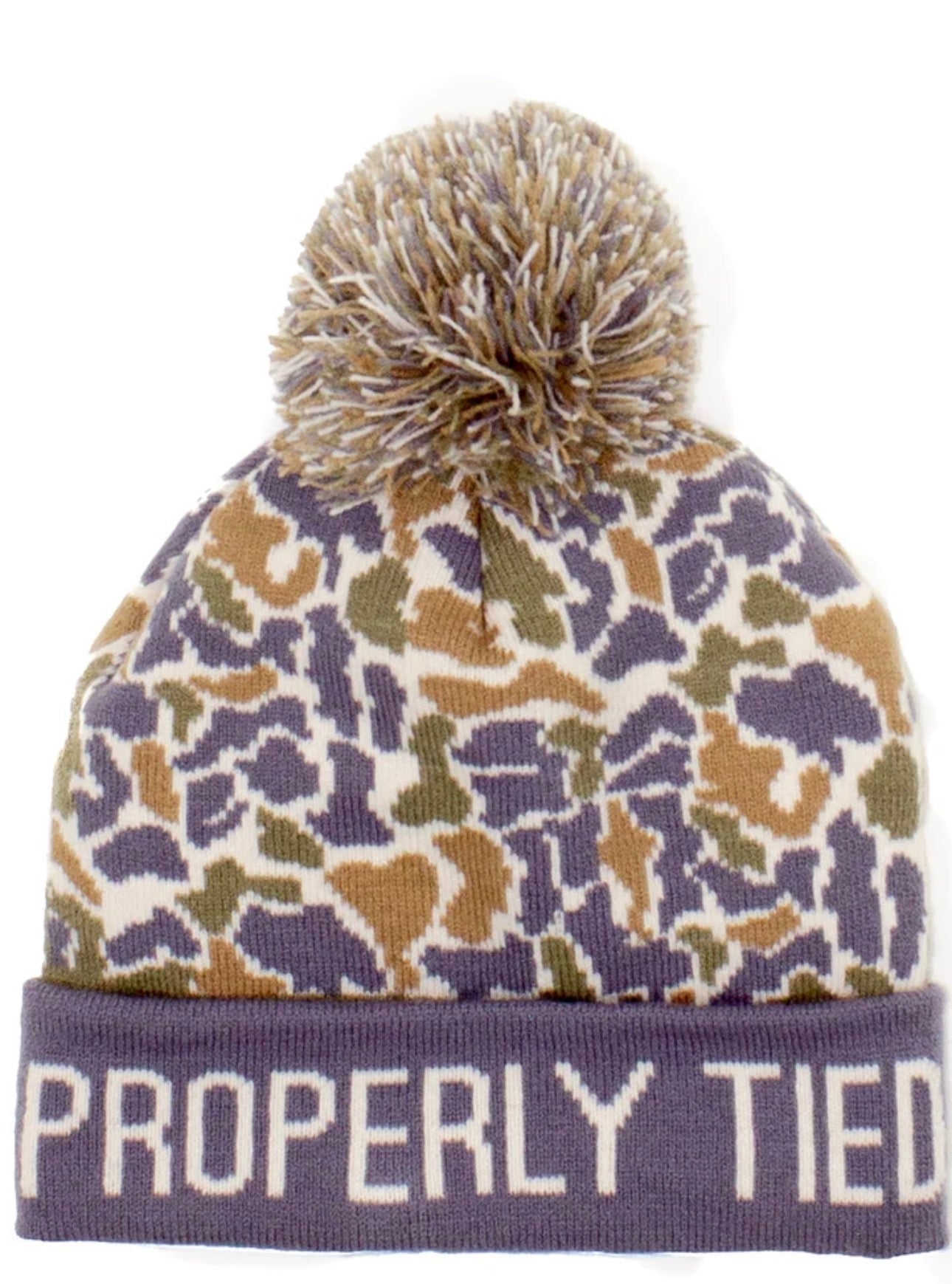 Boys Breck Beanie Field Camo
