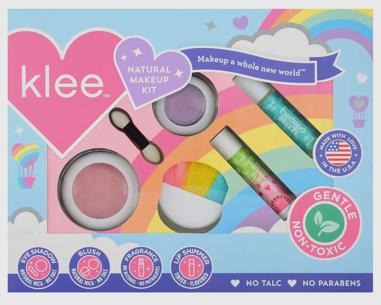 Sun Comes Out-Rainbow Dream 4pc Makeup Kit