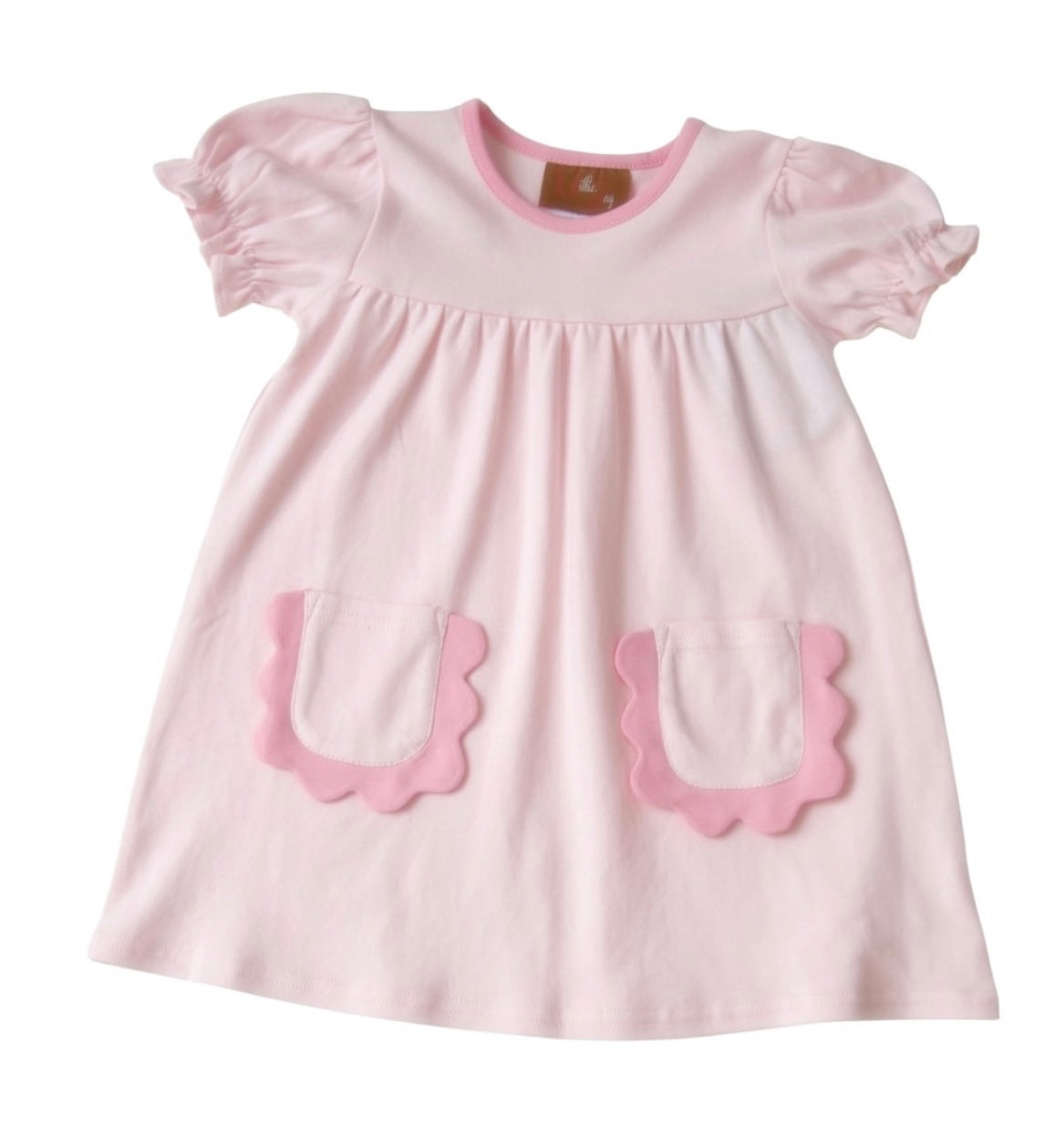 Izzie SS Dress–Pink