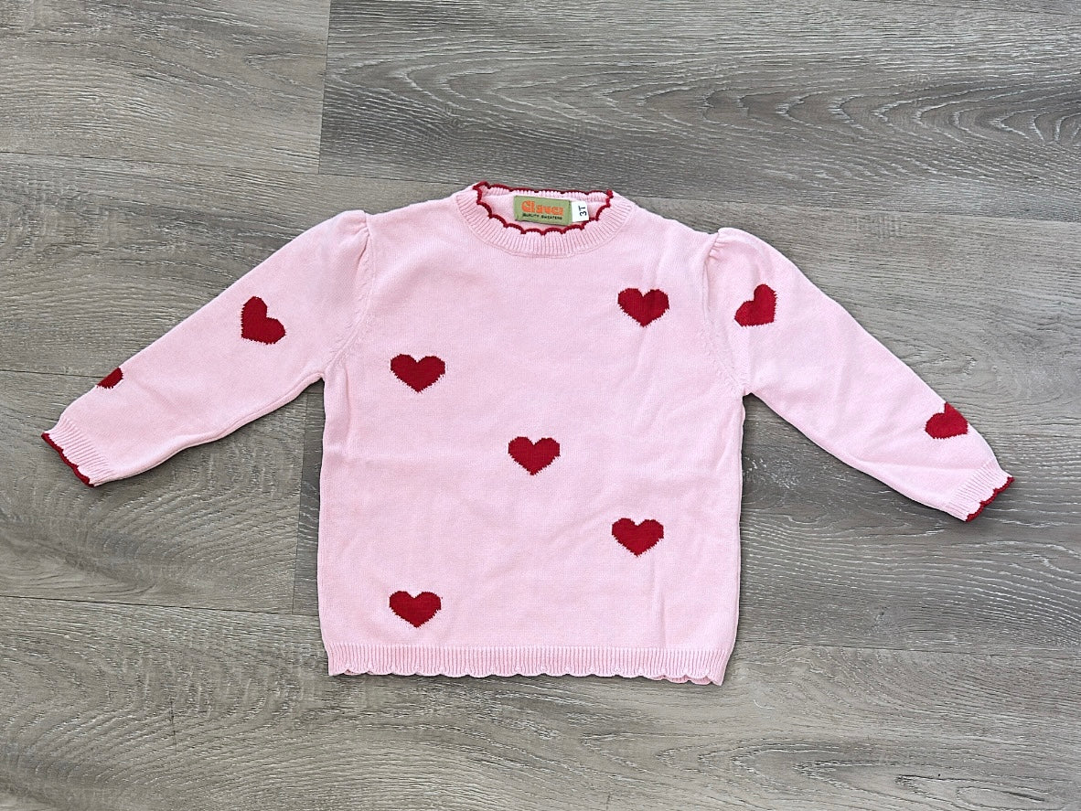 Hearts Sweater
