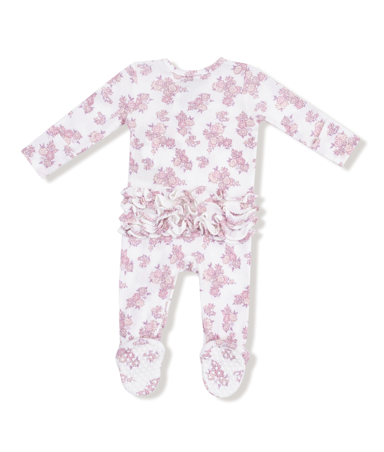 Countryside Coreopsis - 2 Way Ruffle Zipper Footie