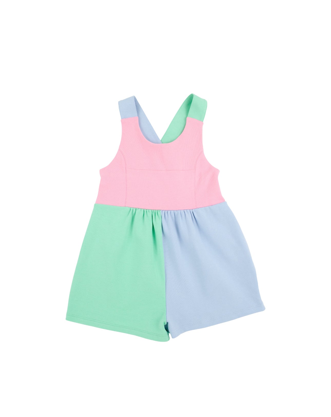 Reagan Romper-Pima-Hamptons Hot Pink/Beale Street Blue/Grace Bay Green