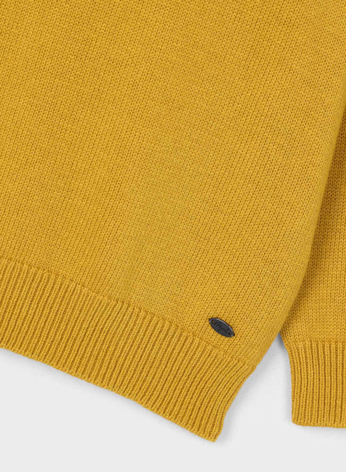 Boy Basic Sweater- Mustard