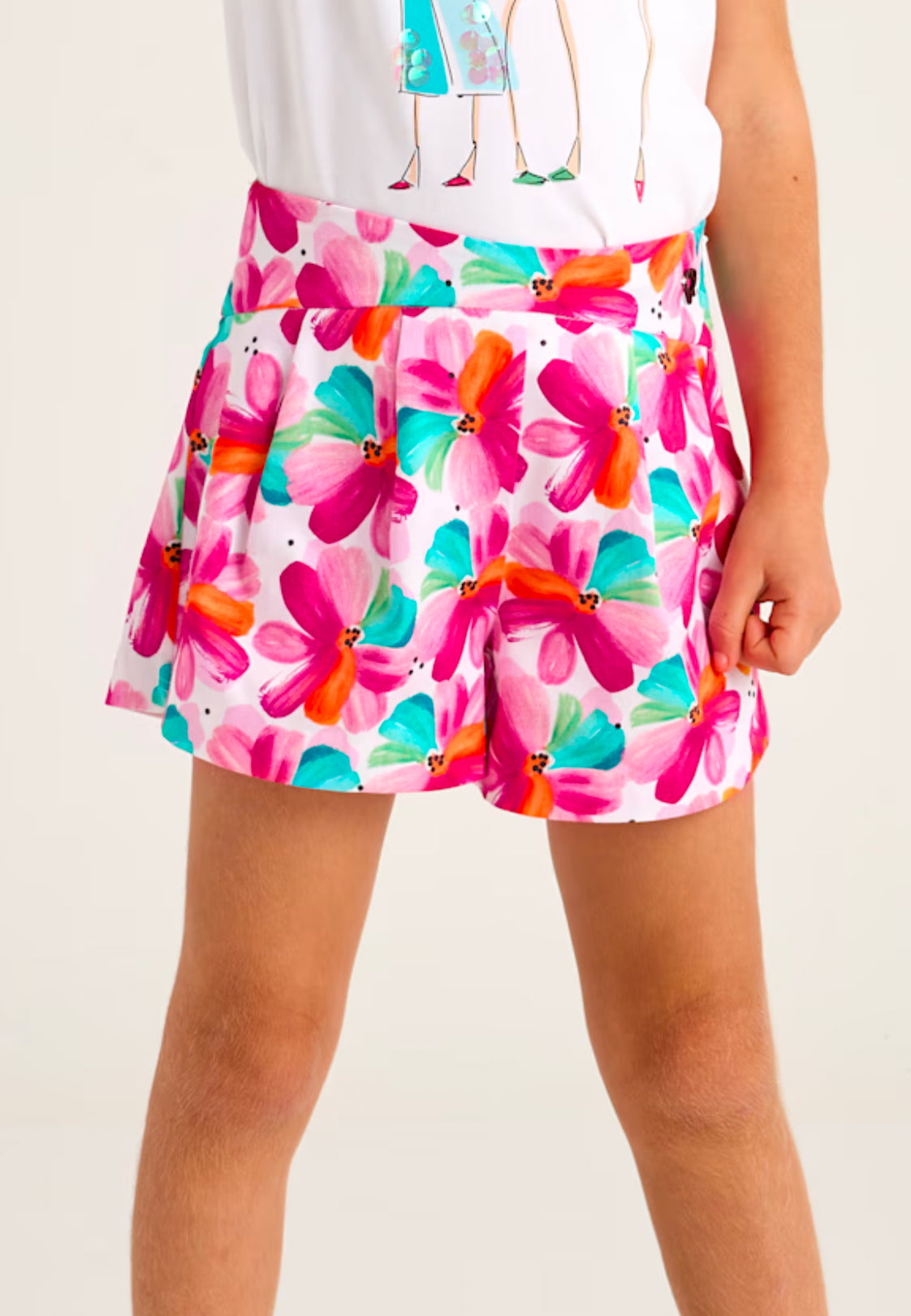 Girls Printed shorts