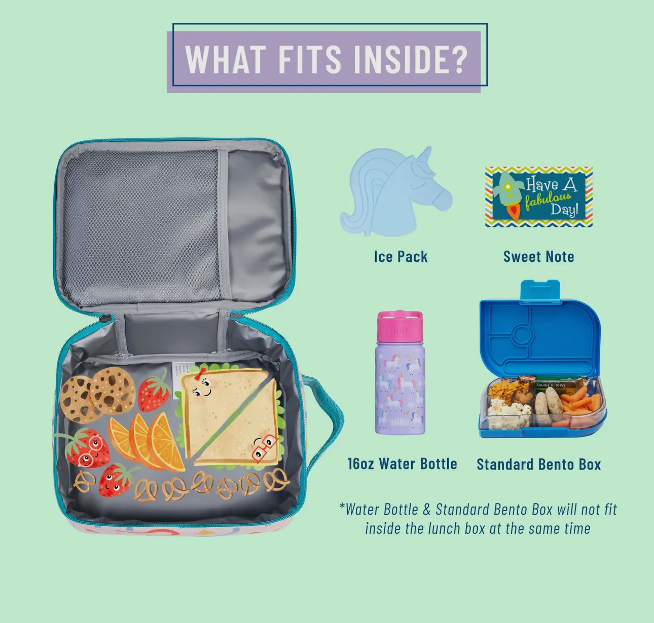 Confetti Peach Recycled Eco Lunch Bag